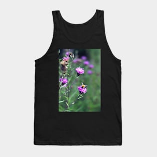 Little Bee on Thistles Tank Top